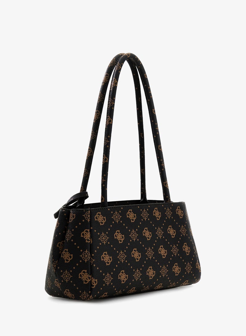 GUESS Carrie Logo Girlfriend Satchel Bag - Image 2